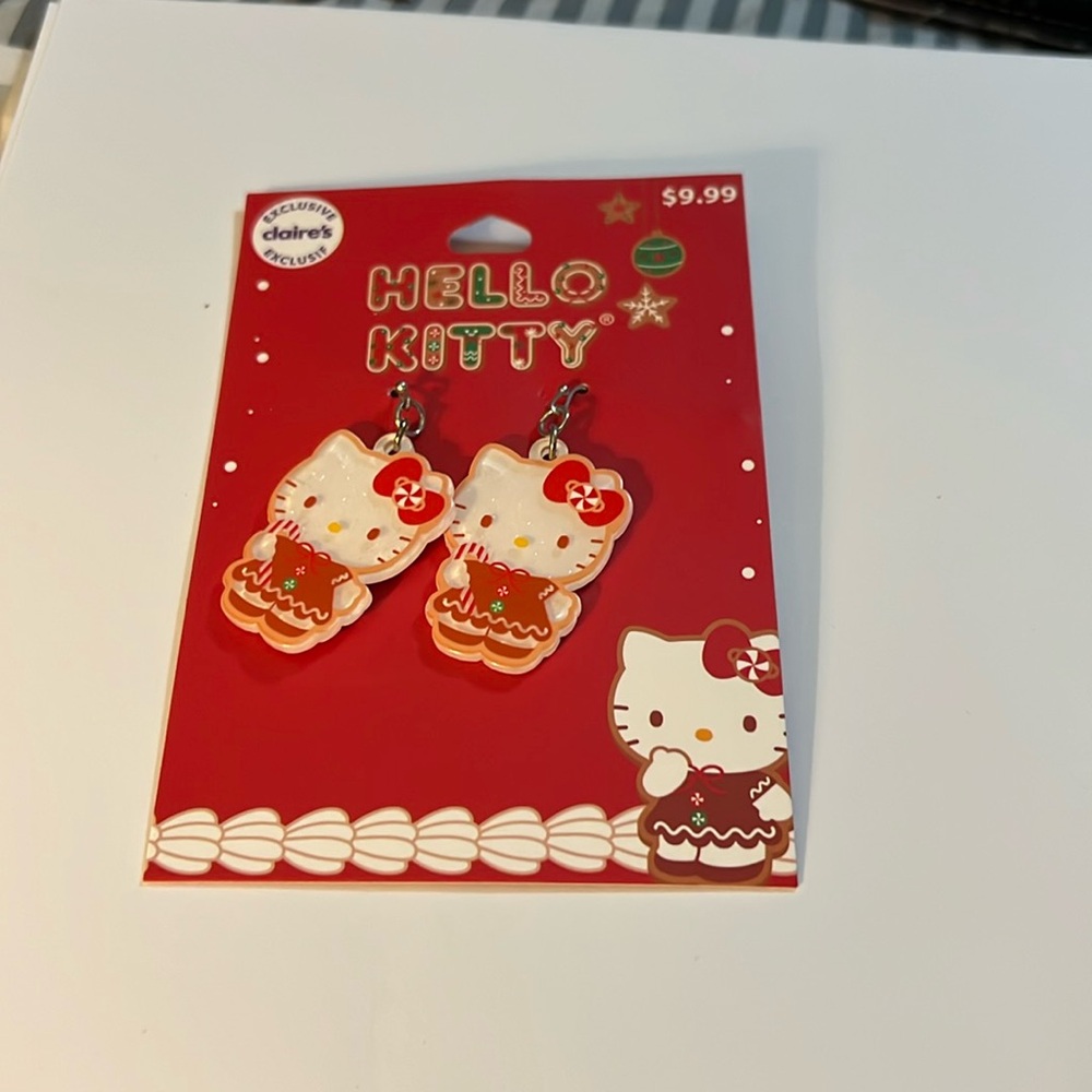 #574 Claire’s Hello Kitty Earrings